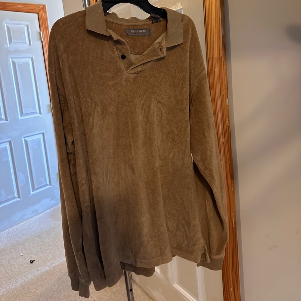 Pierre Cardin Tan Polo Shirt
